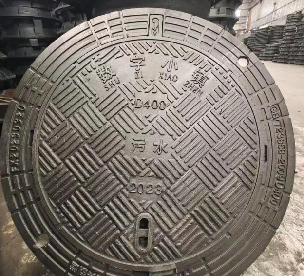 湾里球墨铸铁防沉降井盖展示